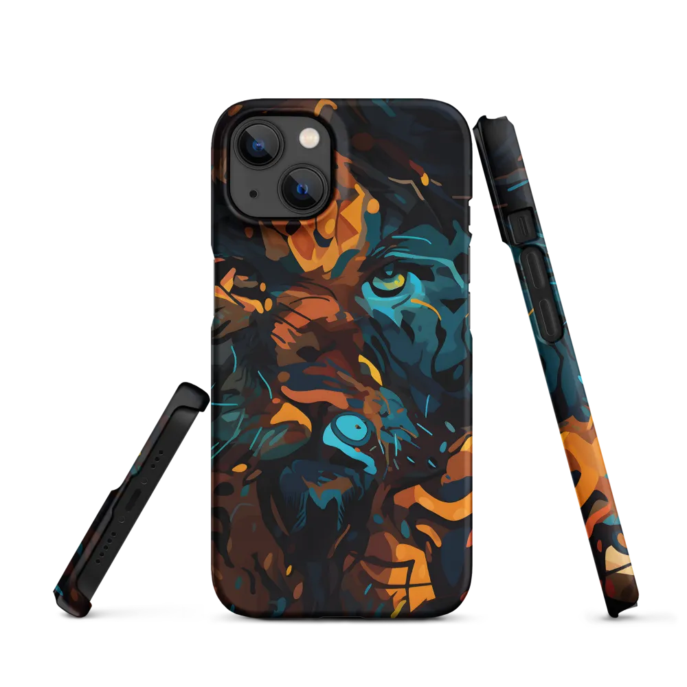 Tropical Enigma: A Wildlife Quartet | Phone Case |  13 | Snap Case | Matte