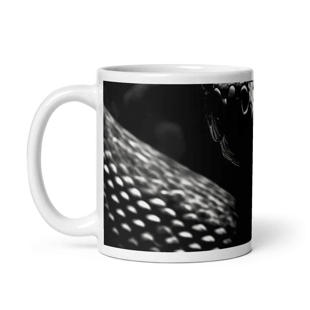 The Serpent's Gaze | Mug with White inside | 11 oz