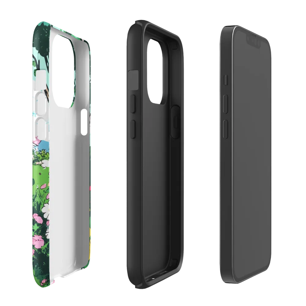 A Serene Journey Through Nature | Phone Case |  13 Pro | Tough Case | Matte