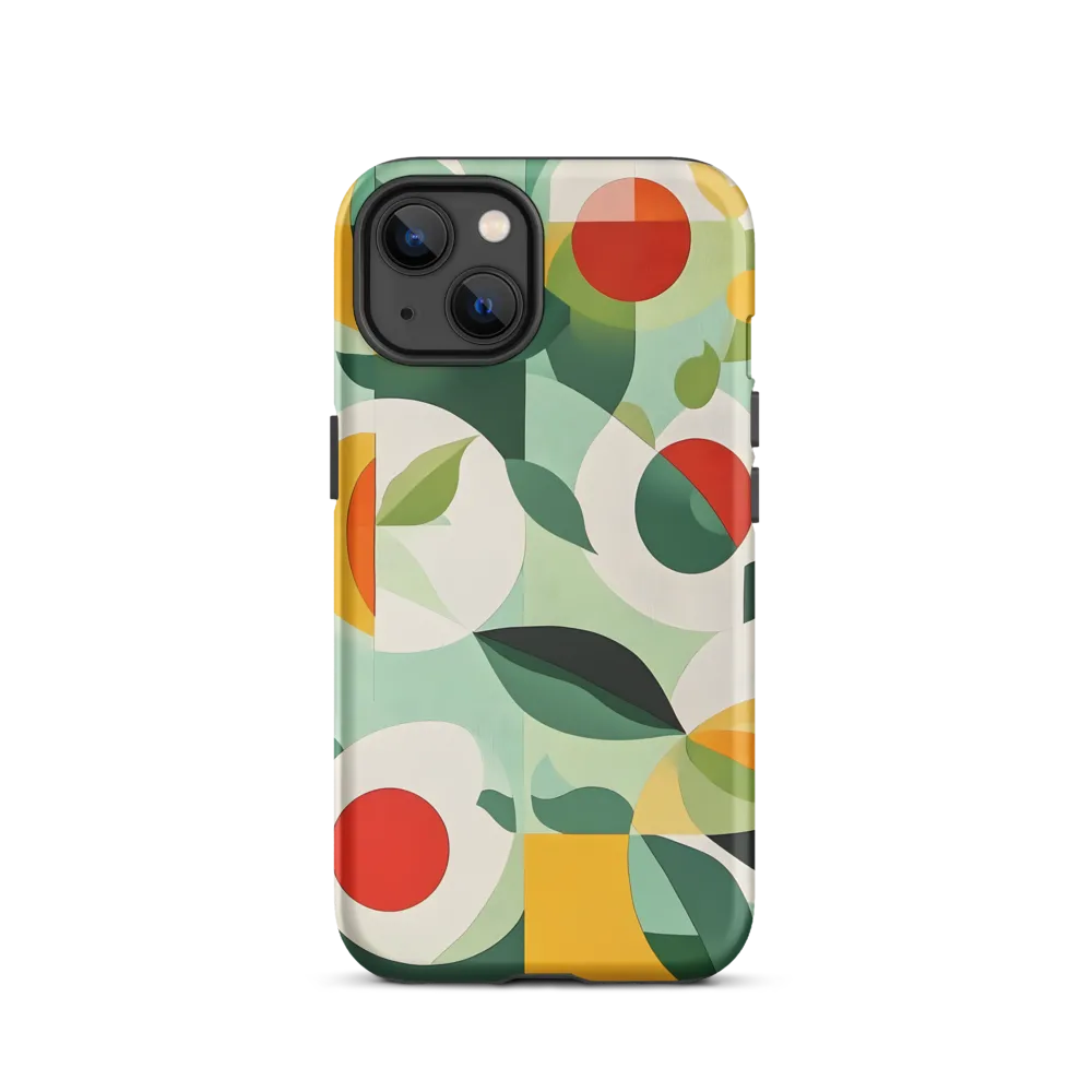 Harmony in Shapes: A Playful Abstract Design