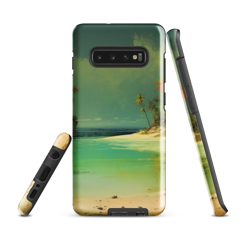 Tropical Tranquility | Phone Case |  S10 Plus | Tough Case | Glossy