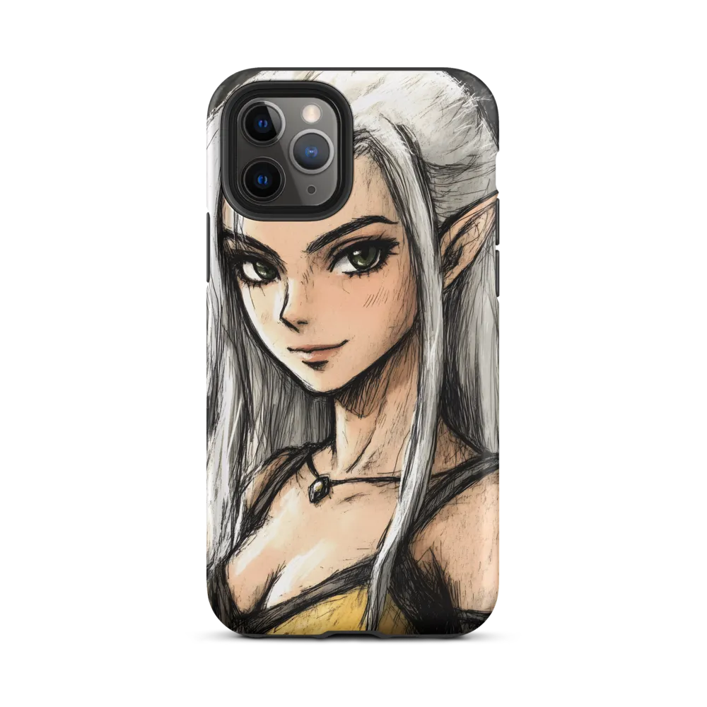 Ethereal Elegance: The Elf's Portrait