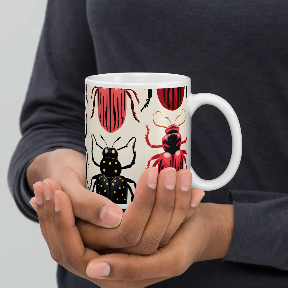 Beetle Mosaic: A Colorful Exploration of Insects | Mugs | Multiple Sizes & Colors