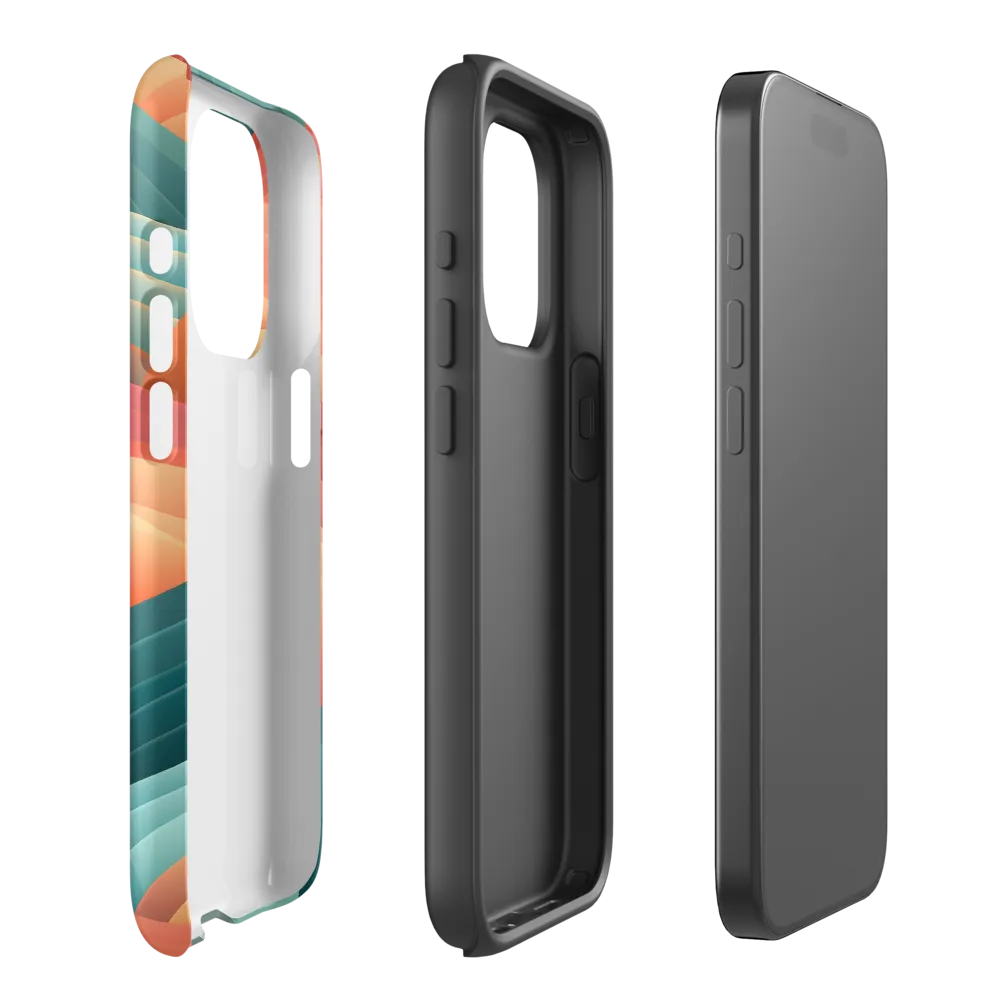 Rhythms of the Waves | Phone Case |  15 Pro | Tough Case | Matte