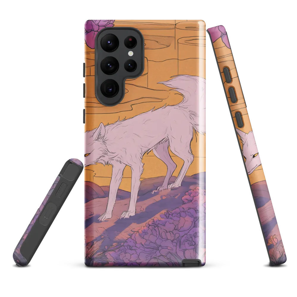 Whispers of the Violet Dawn | Phone Case |  S22 Ultra | Tough Case | Glossy