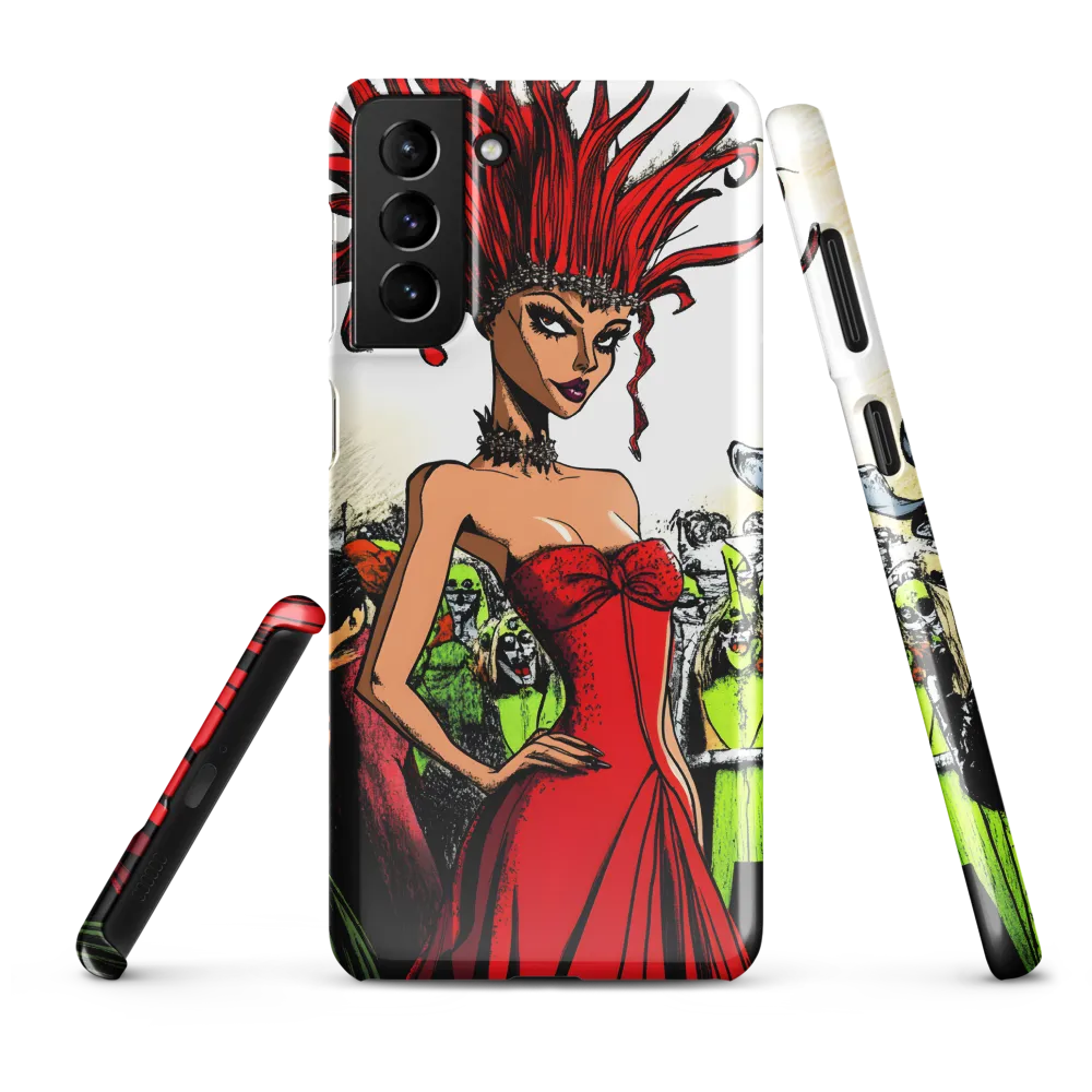 Fiery Elegance: A Fashion Statement