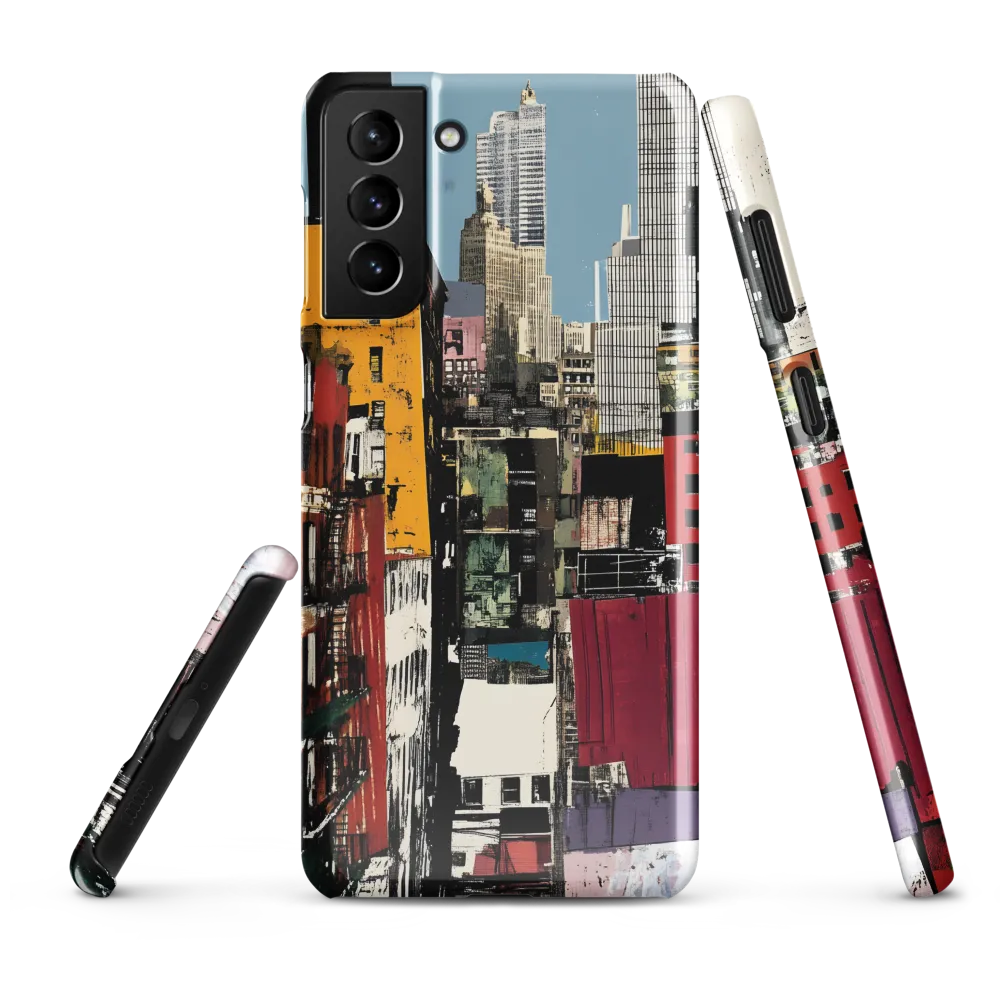 Urban Collage: A Vivid Cityscape