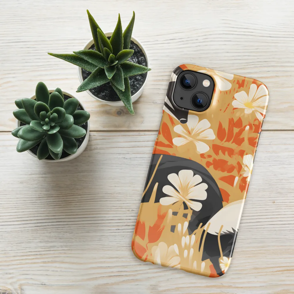 Whimsical Badgers in Bloom