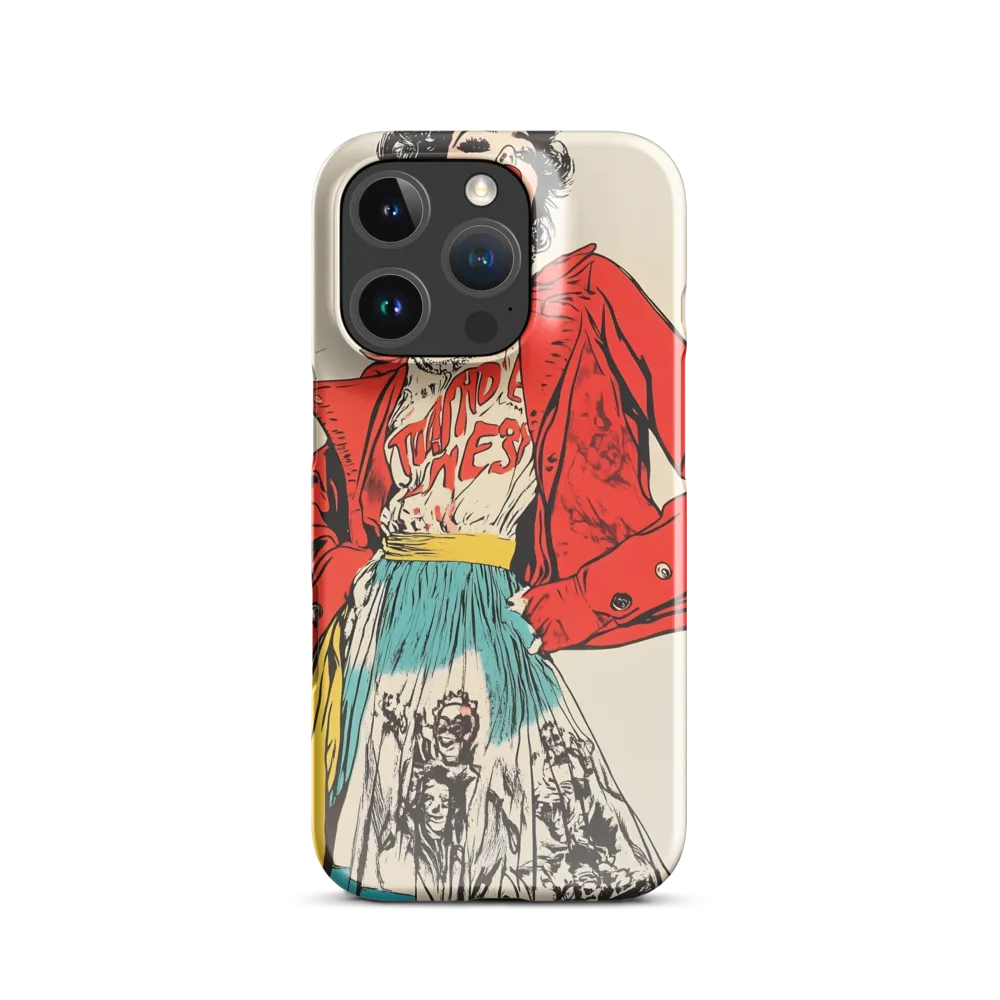 Vibrant Elegance: A Pop Art Fashion Statement