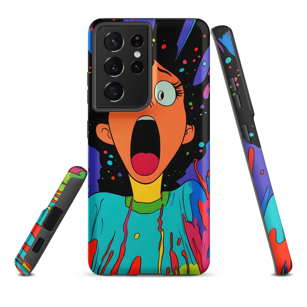 Eruption of Emotion | Phone Case |  S21 Ultra | Tough Case | Matte