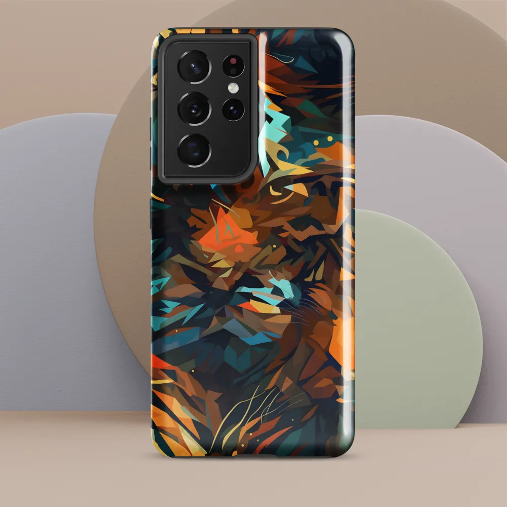 Wild Symphony: Abstract Tigers