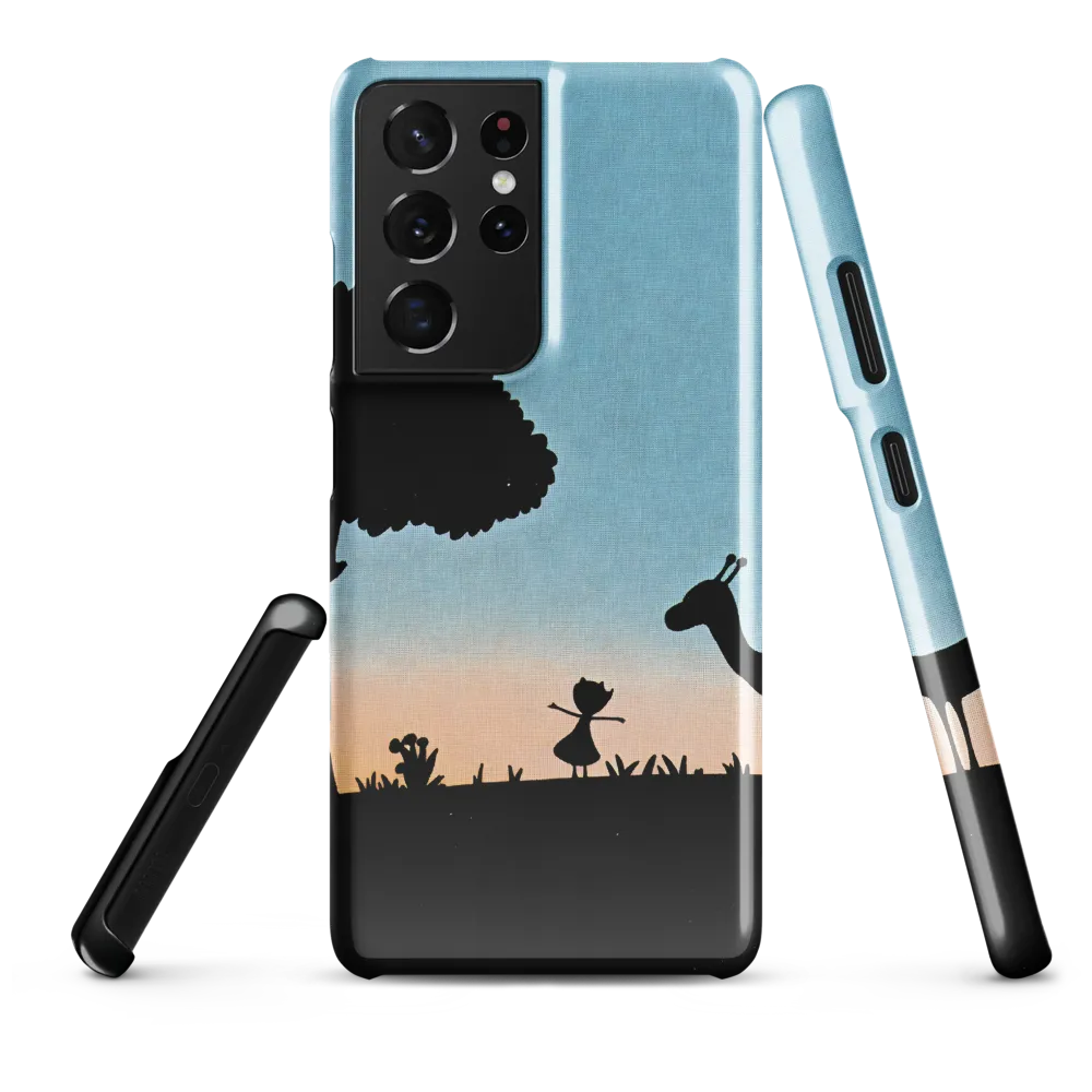 Curiosity in the Silhouette | Phone Case |  S21 Ultra | Snap Case | Glossy