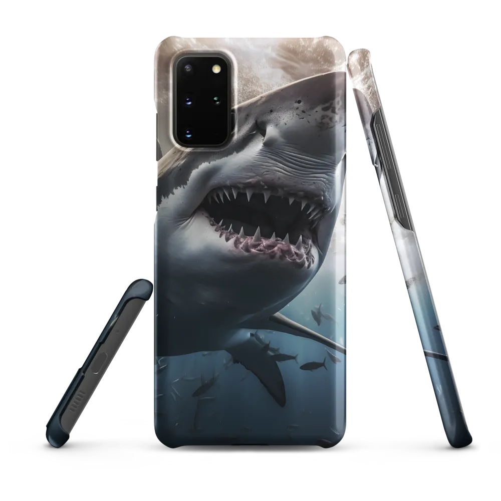 The Apex Predator: An Underwater Encounter | Phone Case |  S20 Plus | Snap Case | Matte