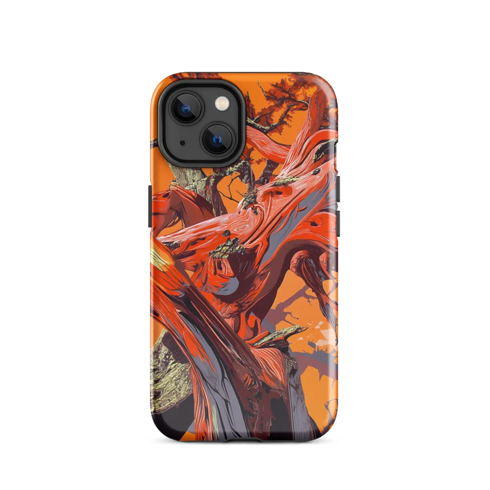 Life in Motion: An Abstract Tree | Phone Case |  14 | Tough Case | Glossy