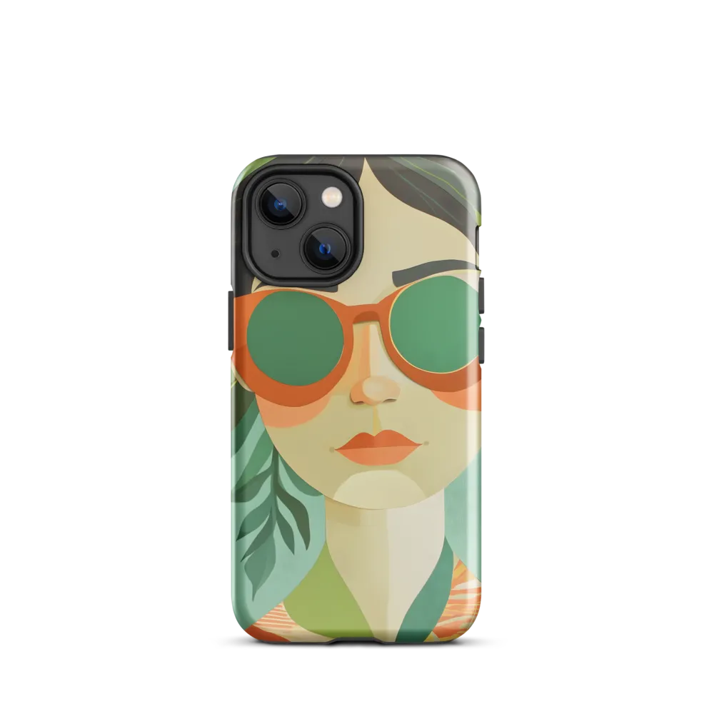 Bold Serenity: A Modern Portrait