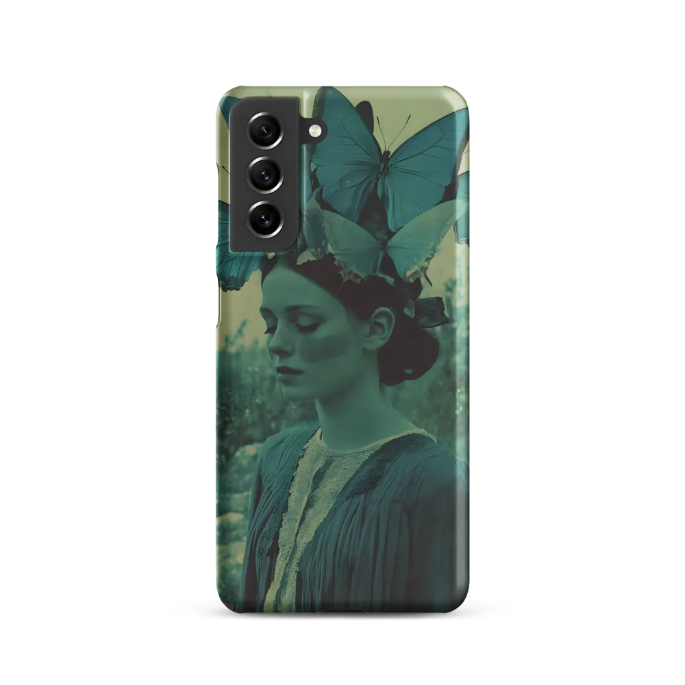 Crown of Teal Butterflies