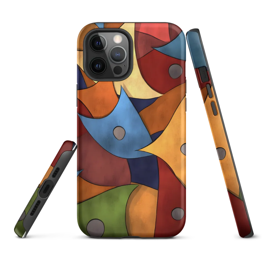 Vibrant Interplay of Shapes