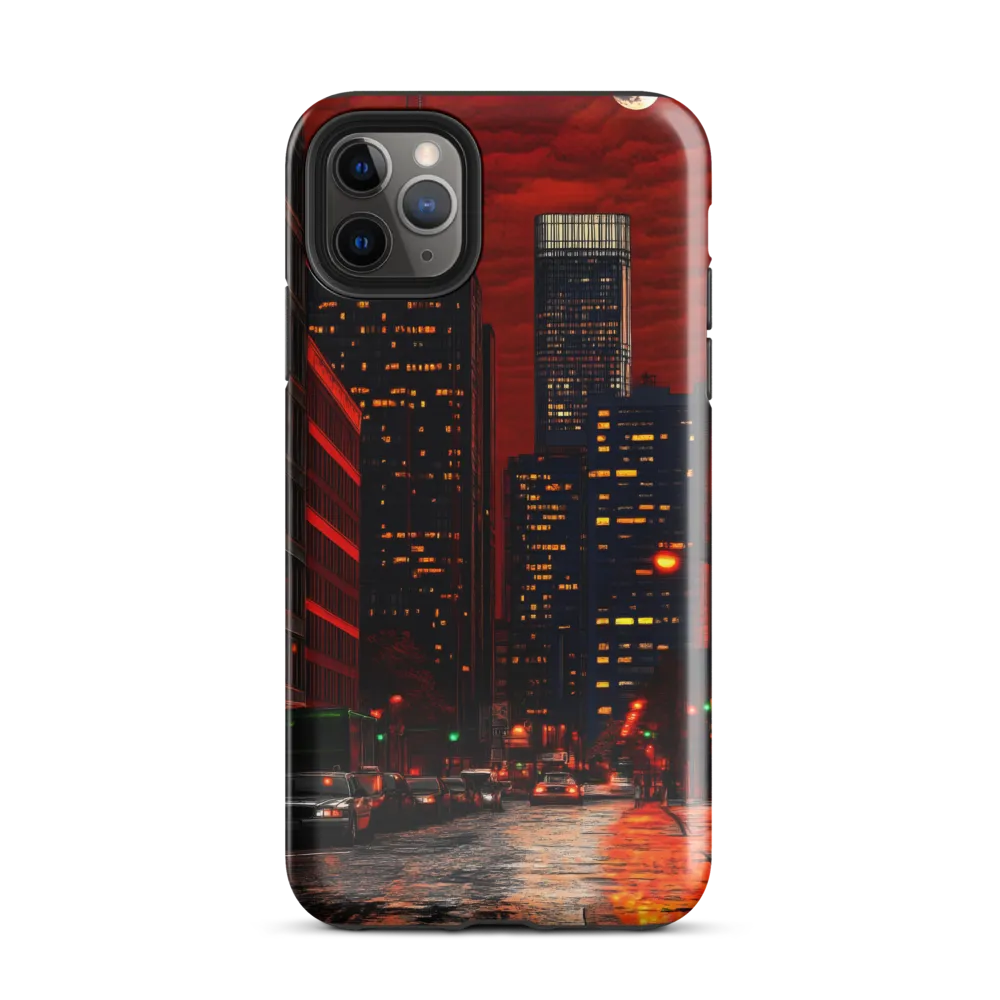 Eclipse Over Metropolis | Phone Case |  11 Pro Max | Tough Case | Glossy