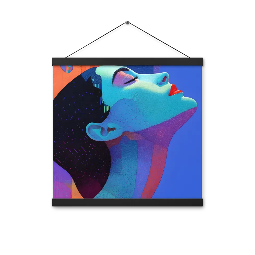 Ethereal Reverie | Poster With Black Wood Hanger | 16″×16″