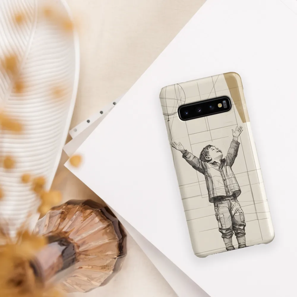 A Child's Dream | Phone Case |  S10 | Snap Case | Matte