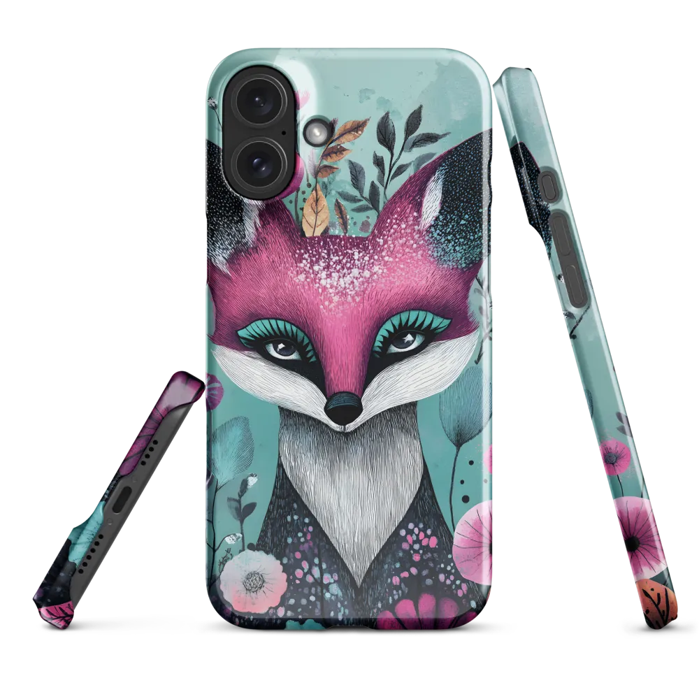 Whimsical Fox Among Blossoms