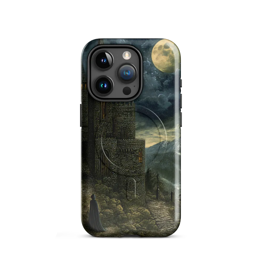 Whispers of the Moonlit Castle | Phone Case |  15 Pro | MagSafe® Tough Case | Glossy