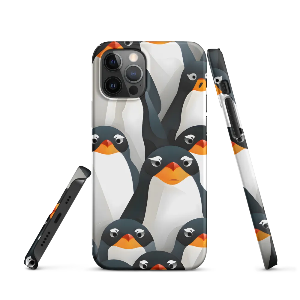 Penguin Parade | Phone Case |  12 Pro | Snap Case | Matte