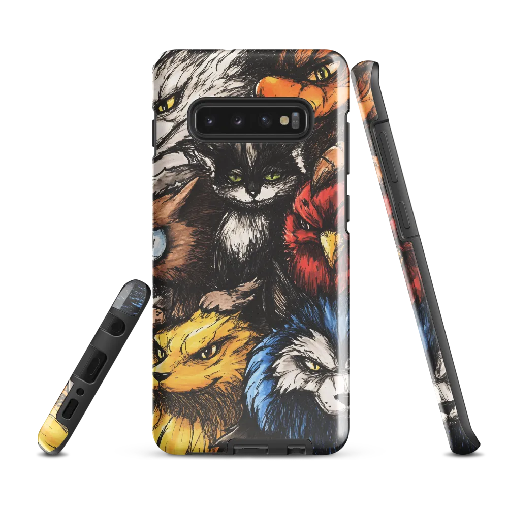 Beasts of Ferocity | Phone Case |  S10 Plus | Tough Case | Glossy