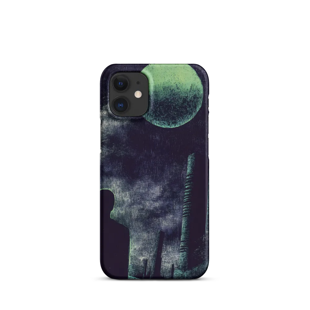 Lunar Solitude | Phone Case |  12 Mini | Snap Case | Matte