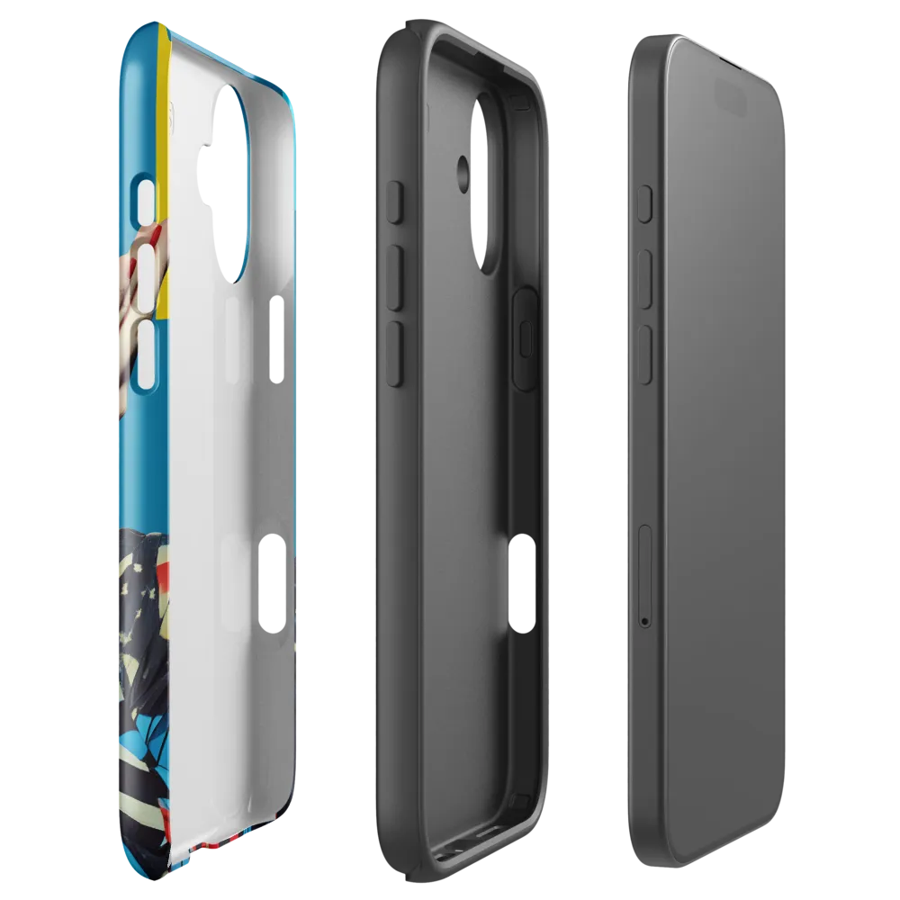 Echoes of Expression | Phone Case |  16 Plus | Tough Case | Glossy