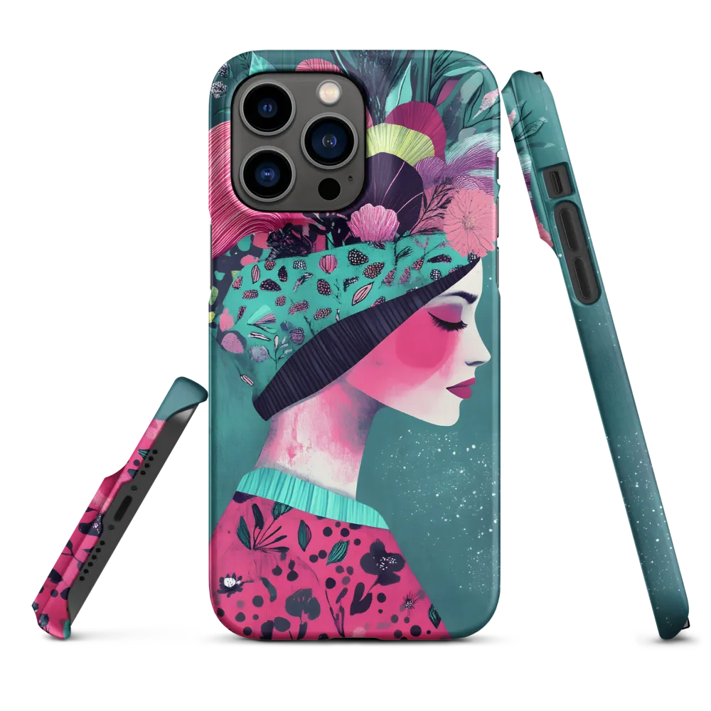 Whimsical Floral Portrait