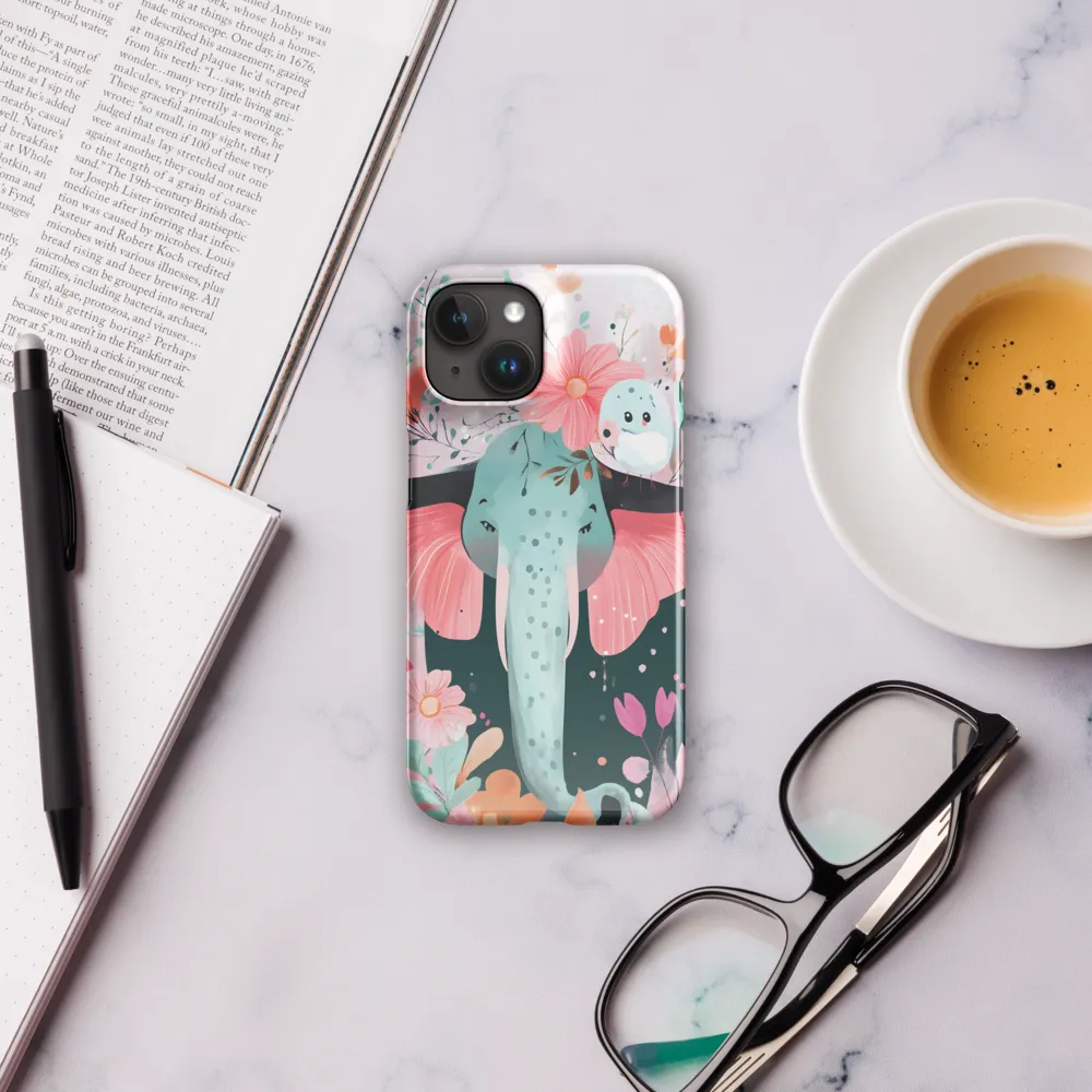 Whimsical Elephant in Bloom