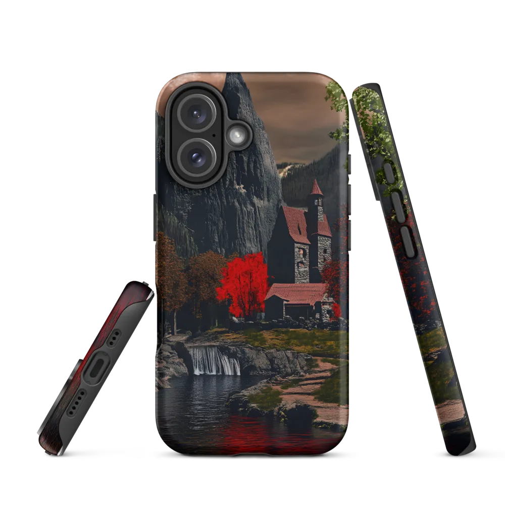 Mystical Fortress Among Crimson Woods | Phone Case |  16 | Tough Case | Matte