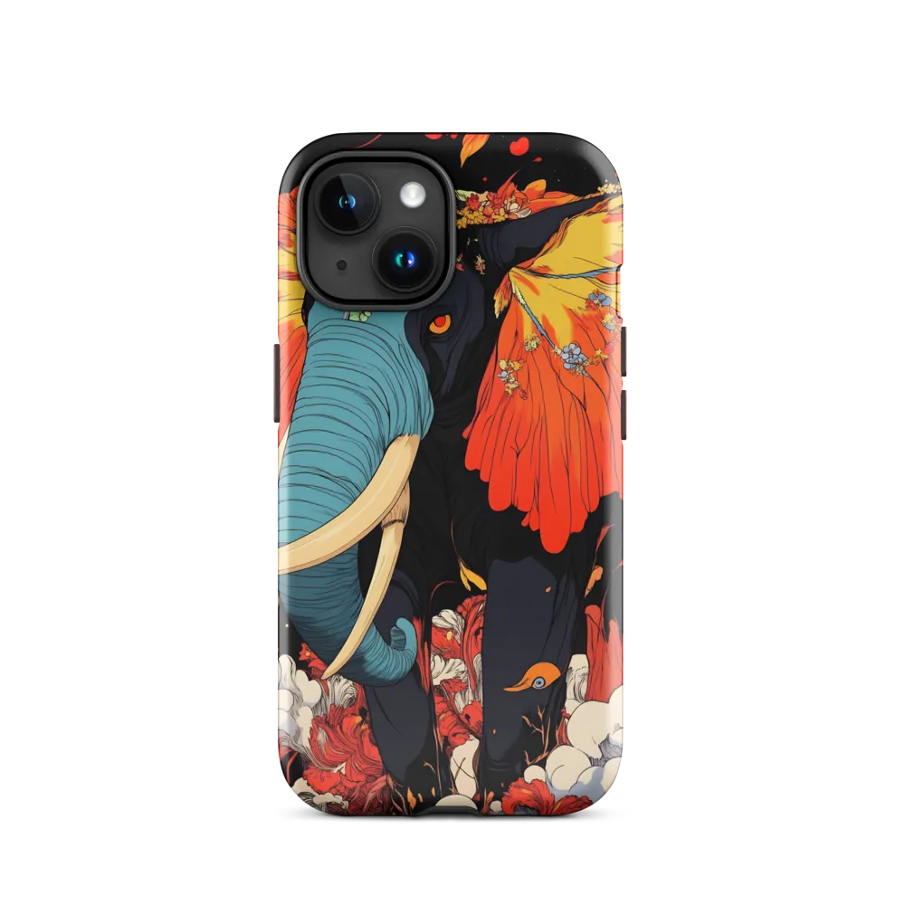 Majesty of the Floral Elephant | Phone Case |  15 | Tough Case | Glossy