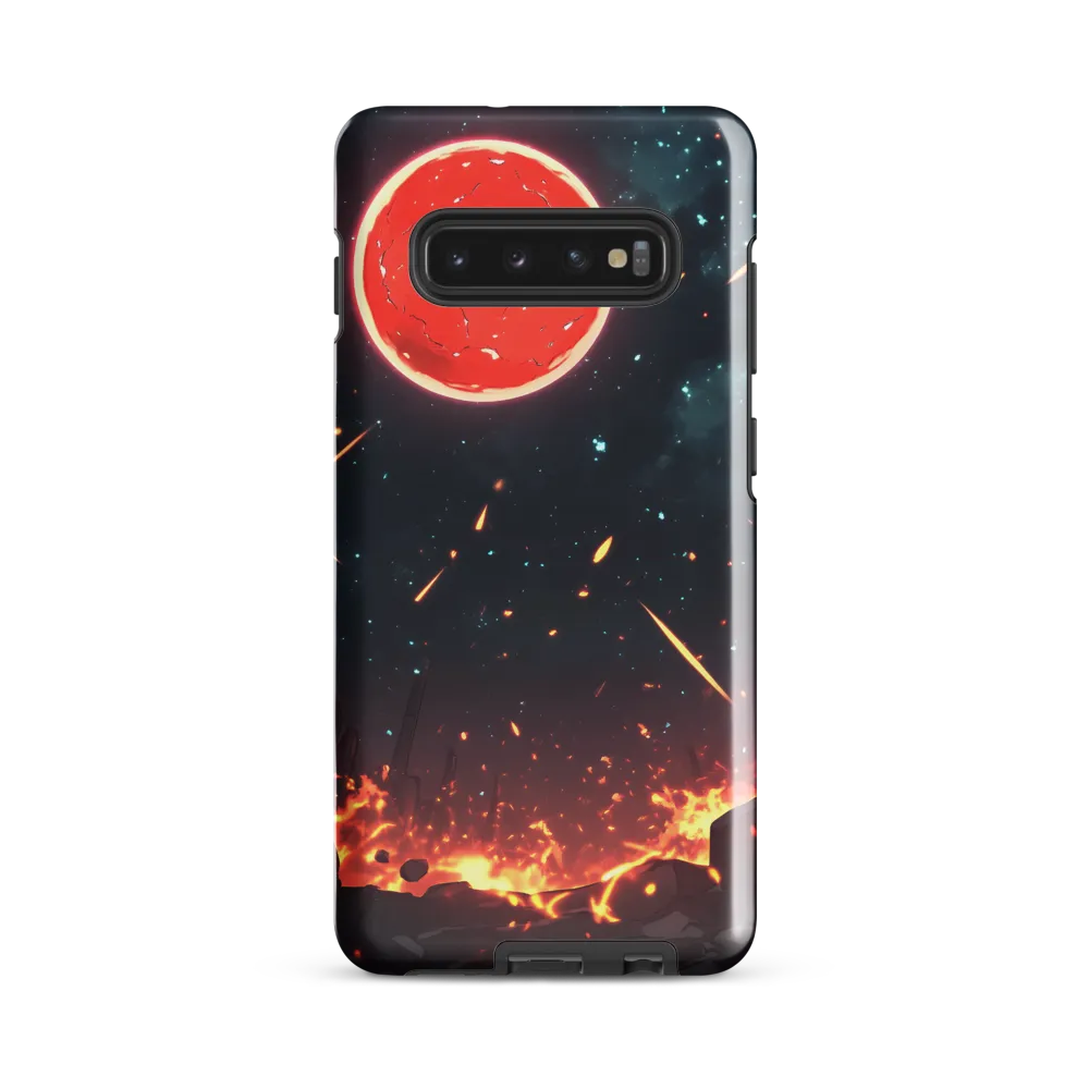 Eclipse of Destruction | Phone Case |  S10 Plus | Tough Case | Glossy