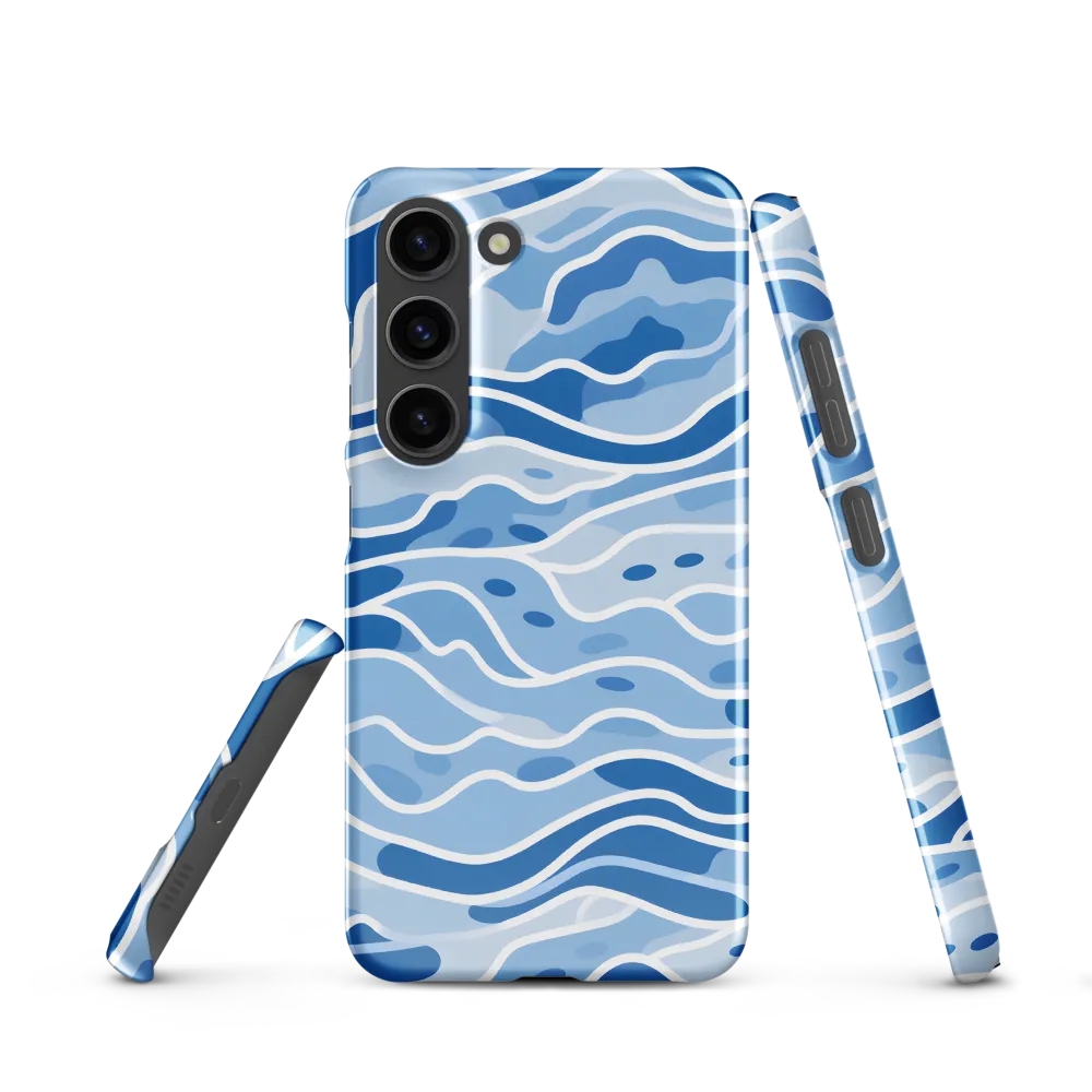 Fluid Harmony | Phone Case |  S23 | Snap Case | Glossy