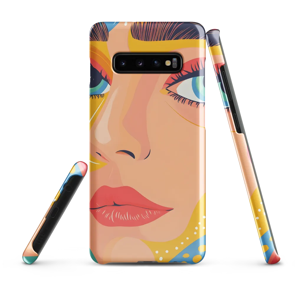 Radiant Reflections | Phone Case |  S10 Plus | Snap Case | Glossy