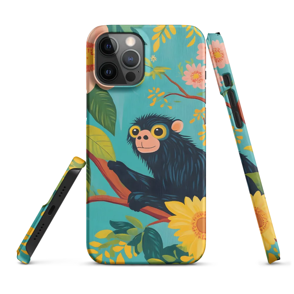 Joyful Encounter in a Floral Paradise