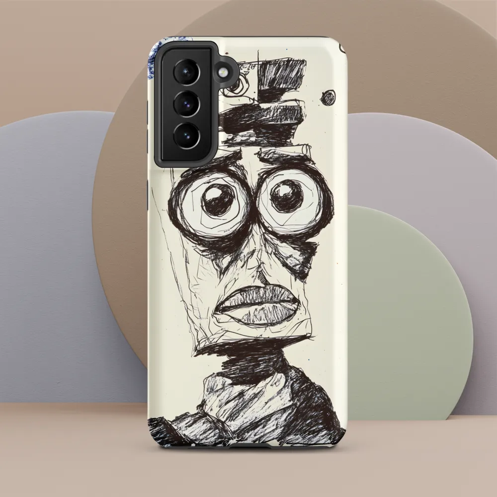 Abstract Surrealist Figure in Cubism