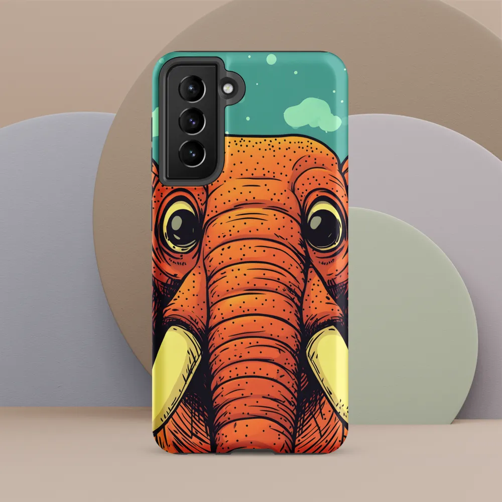 Whimsical Majesty: The Playful Elephant