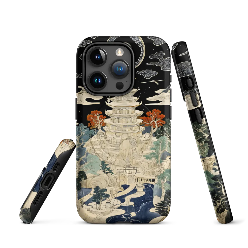 Whispers of the Pagoda | Phone Case |  15 Pro | MagSafe® Tough Case | Matte