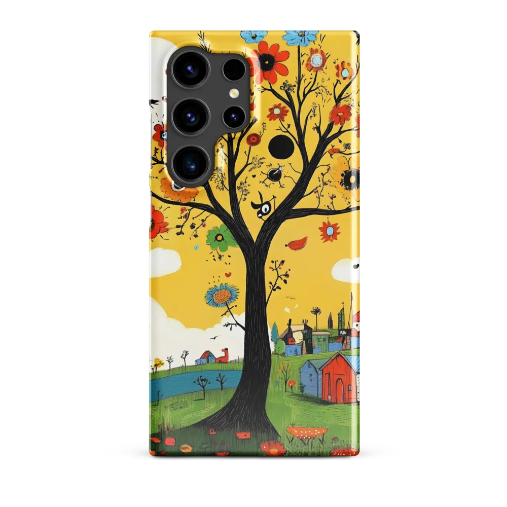 Whimsical Blooms of Life | Phone Case |  S24 Ultra | Snap Case | Glossy