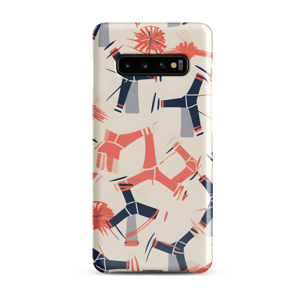 Whimsical Patterns of Nature and Femininity | Phone Case |  S10 Plus | Snap Case | Glossy