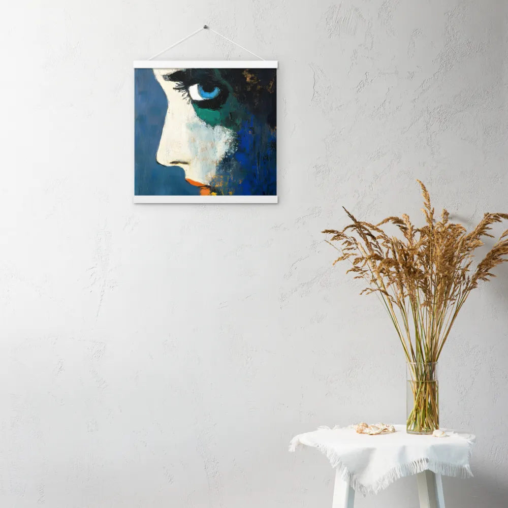 Reflections of Emotion | Poster With White Wood Hanger | 16″×16″