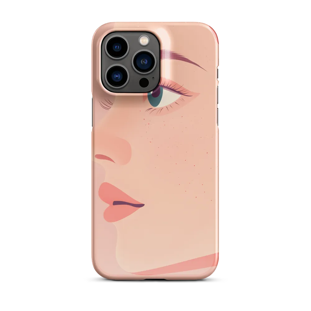 Serenity in Profile | Phone Case |  14 Pro Max | Snap Case | Glossy