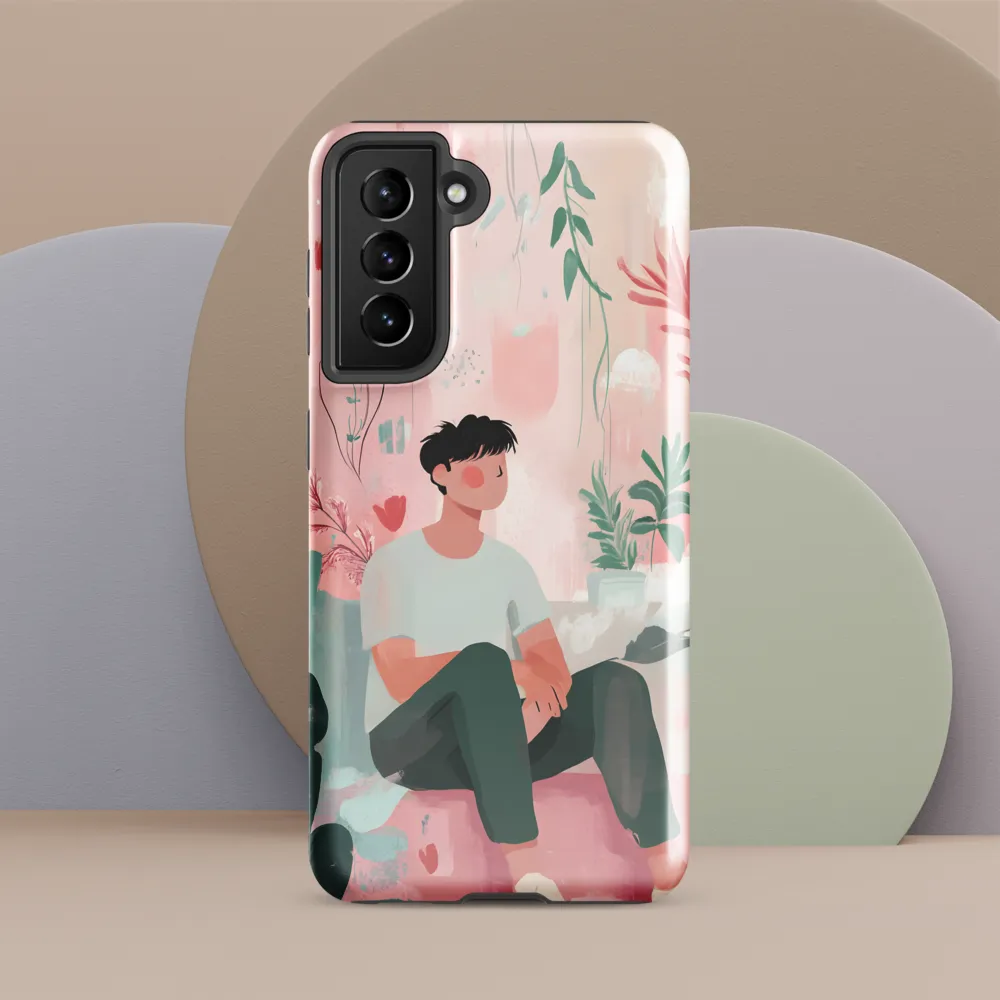 Serenity Among Nature | Phone Case |  S21 | Tough Case | Glossy