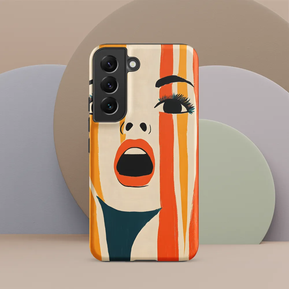Vivid Expression | Phone Case |  S22 | Tough Case | Matte