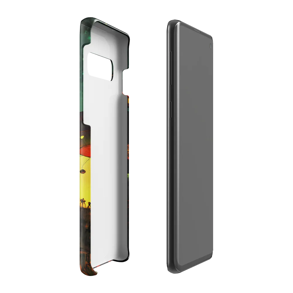 Futuristic Horizons: A Glimpse into Tomorrow | Phone Case |  S10 Plus | Snap Case | Glossy