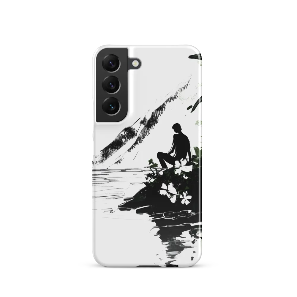 Contemplation by the Water | Phone Case |  S22 | Snap Case | Glossy
