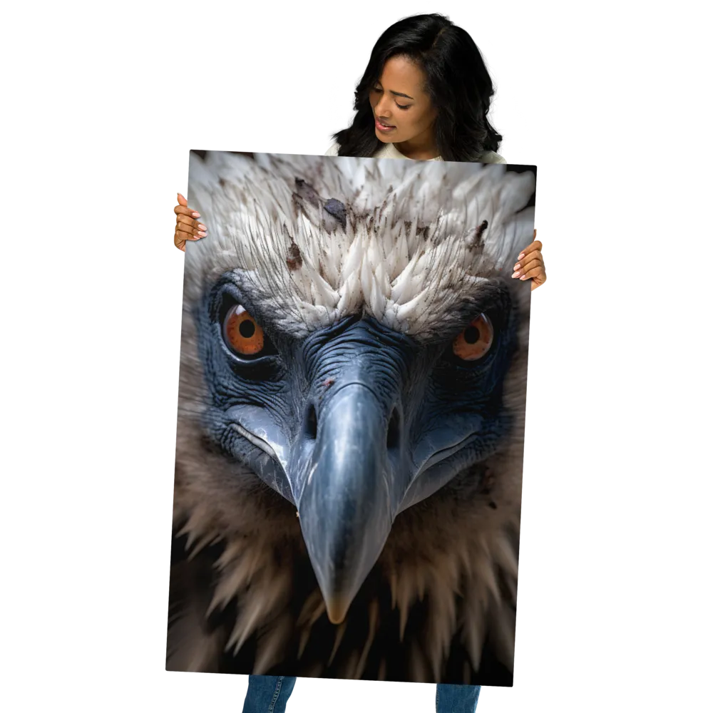 The Gaze of Strength | Metal Print | 24″×36″